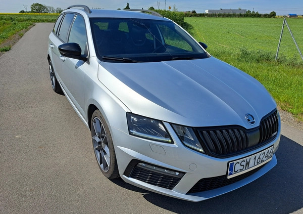 Skoda Octavia cena 72500 przebieg: 195000, rok produkcji 2017 z Lipiany małe 407